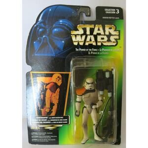 Star Wars 1996 Power of the Force Sandtrooper *NEW* 3.75" Kenner Action Figure